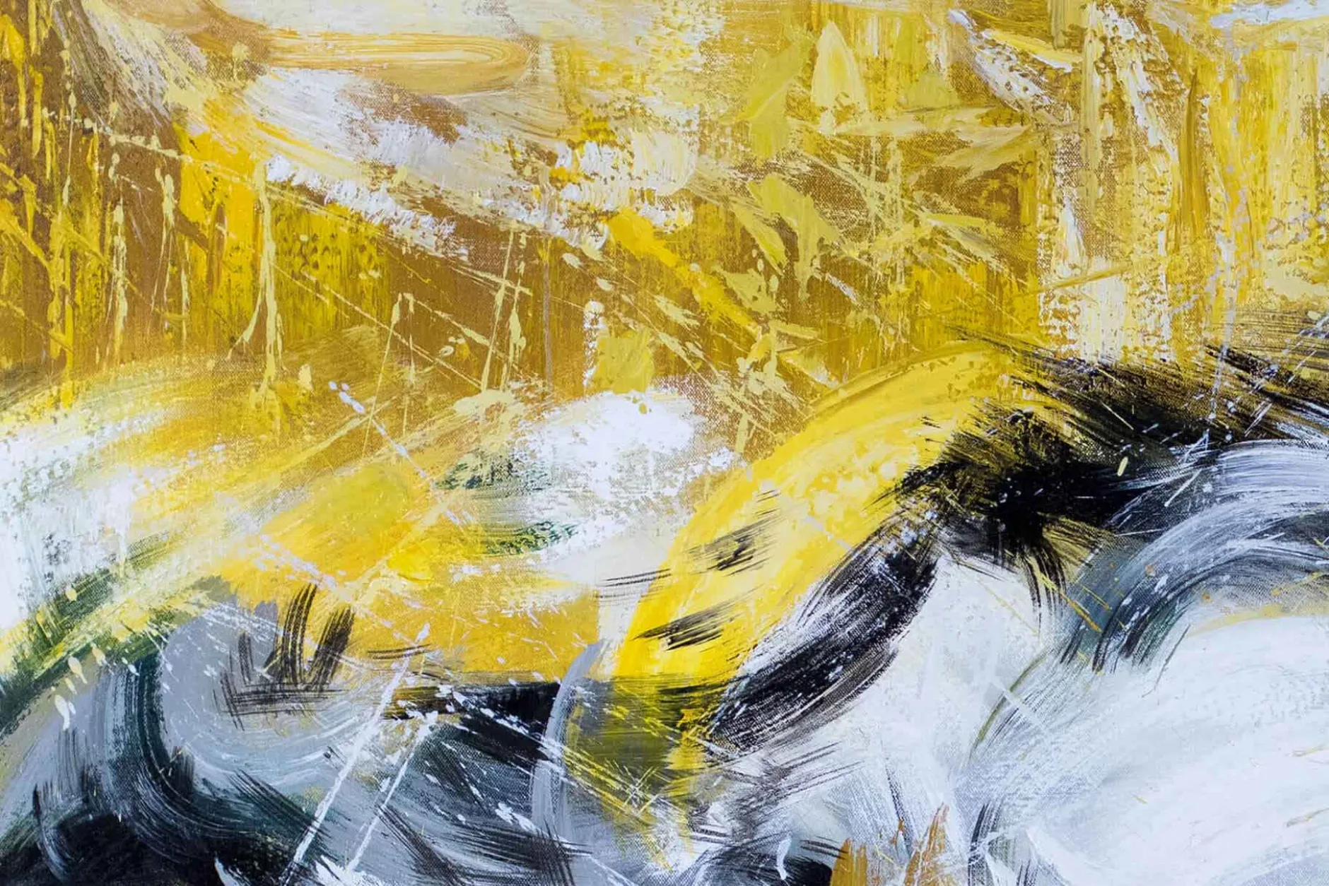 XXL Öl Gemälde 'Seidenweich' | Handgemaltes Unikat