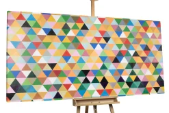 XXL Öl Gemälde 'Shape meets Color' | Handgemaltes Unikat