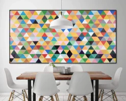 XXL Öl Gemälde 'Shape meets Color' | Handgemaltes Unikat