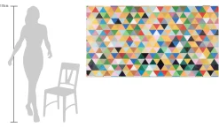 XXL Öl Gemälde 'Shape meets Color' | Handgemaltes Unikat