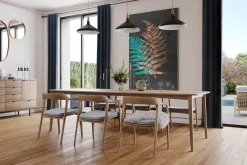 XXL Öl Gemälde 'Shimmering Fern' | Handgemaltes Unikat