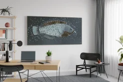 XXL Öl Gemälde 'Silk Ocean' | Handgemaltes Unikat