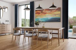 XXL Öl Gemälde 'Silky Evening' | Handgemaltes Unikat