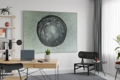 XXL Öl Gemälde 'Silver Tree Trunk' | Handgemaltes Unikat