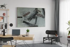 XXL Öl Gemälde 'Snow Symphony' | Handgemaltes Unikat