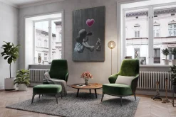 XXL Öl Gemälde 'Sommerromanze' | Handgemaltes Unikat