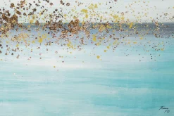 XXL Öl Gemälde 'Sonnenszenerie' | Handgemaltes Unikat
