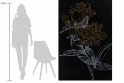 XXL Öl Gemälde 'Sparkling Flora' | Handgemaltes Unikat