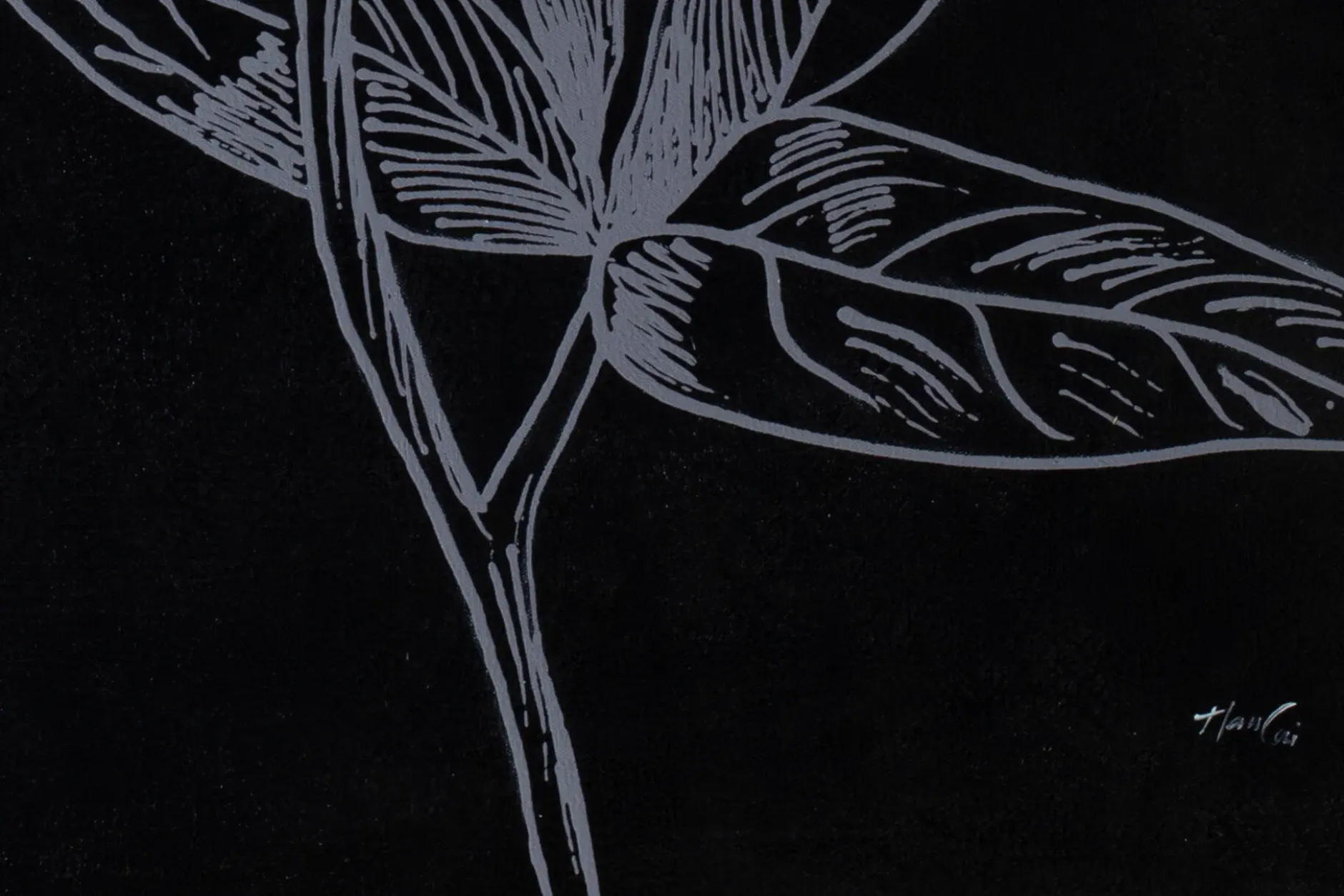 XXL Öl Gemälde 'Sparkling Flora' | Handgemaltes Unikat