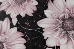 XXL Öl Gemälde 'Spiralling Flowers' | Handgemaltes Unikat