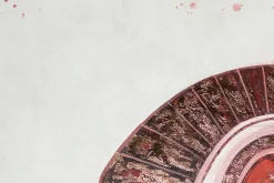 XXL Öl Gemälde 'Spiral Stairway' | Handgemaltes Unikat