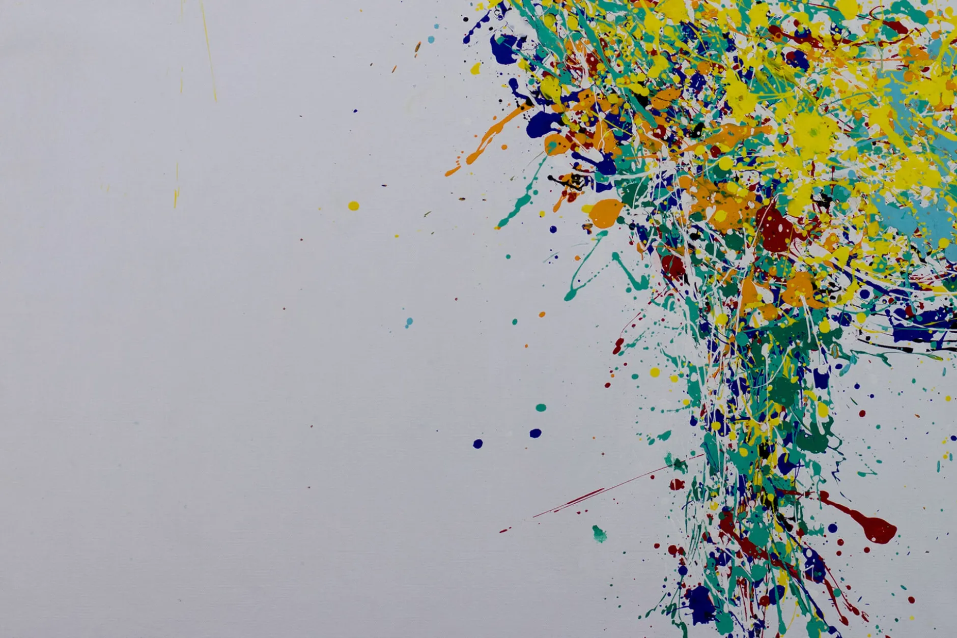 XXL Öl Gemälde 'Splash Animal' | Handgemaltes Unikat