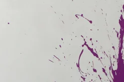 XXL Öl Gemälde 'Splash of Purple' | Handgemaltes Unikat