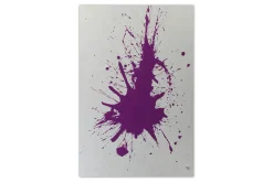 XXL Öl Gemälde 'Splash of Purple' | Handgemaltes Unikat