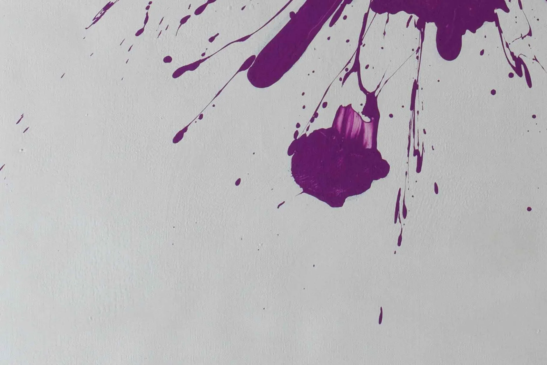 XXL Öl Gemälde 'Splash of Purple' | Handgemaltes Unikat