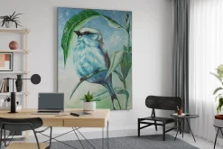XXL Öl Gemälde 'Spring Chirping' | Handgemaltes Unikat