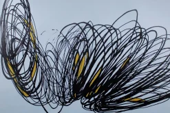 XXL Öl Gemälde 'Springspirale' | Handgemaltes Unikat