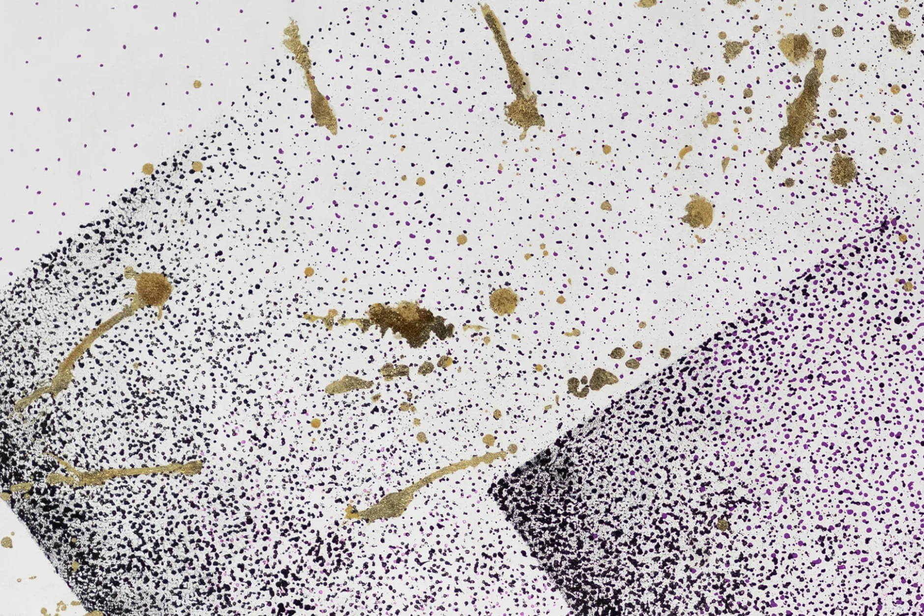 XXL Öl Gemälde 'Squares in Purple' | Handgemaltes Unikat