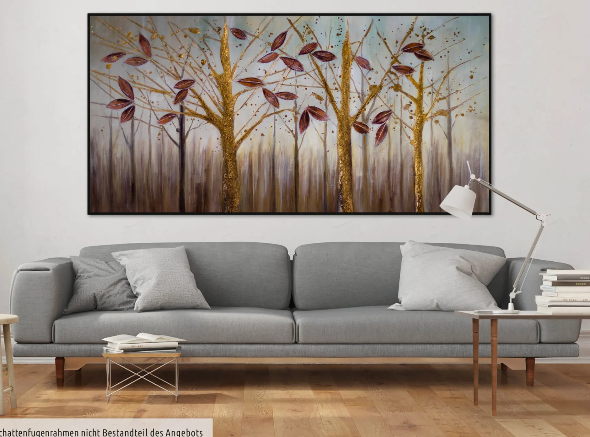 XXL Öl Gemälde 'Stagnation' | Handgemaltes Unikat
