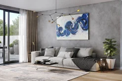 XXL Öl Gemälde 'Stimme des Meeres' | Handgemaltes Unikat