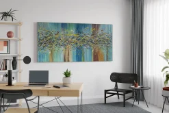 XXL Öl Gemälde 'Storm of Colours' | Handgemaltes Unikat