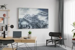 XXL Öl Gemälde 'Stormy Sea' | Handgemaltes Unikat