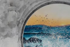 XXL Öl Gemälde 'Stormy Swell' | Handgemaltes Unikat
