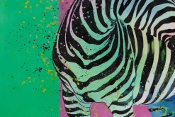 XXL Öl Gemälde 'Striped in Colors' | Handgemaltes Unikat