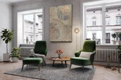 XXL Öl Gemälde 'Sunlit Garden' | Handgemaltes Unikat