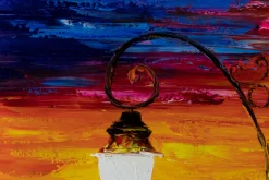 XXL Öl Gemälde 'Sunset Palette' | Handgemaltes Unikat