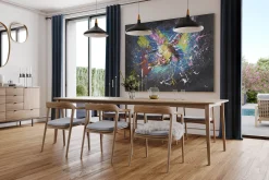 XXL Öl Gemälde 'Super Nova' | Handgemaltes Unikat