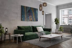 XXL Öl Gemälde 'Swirl of Colors' | Handgemaltes Unikat
