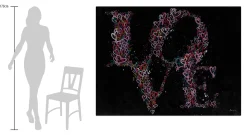 XXL Öl Gemälde 'Symphony of Love' | Handgemaltes Unikat