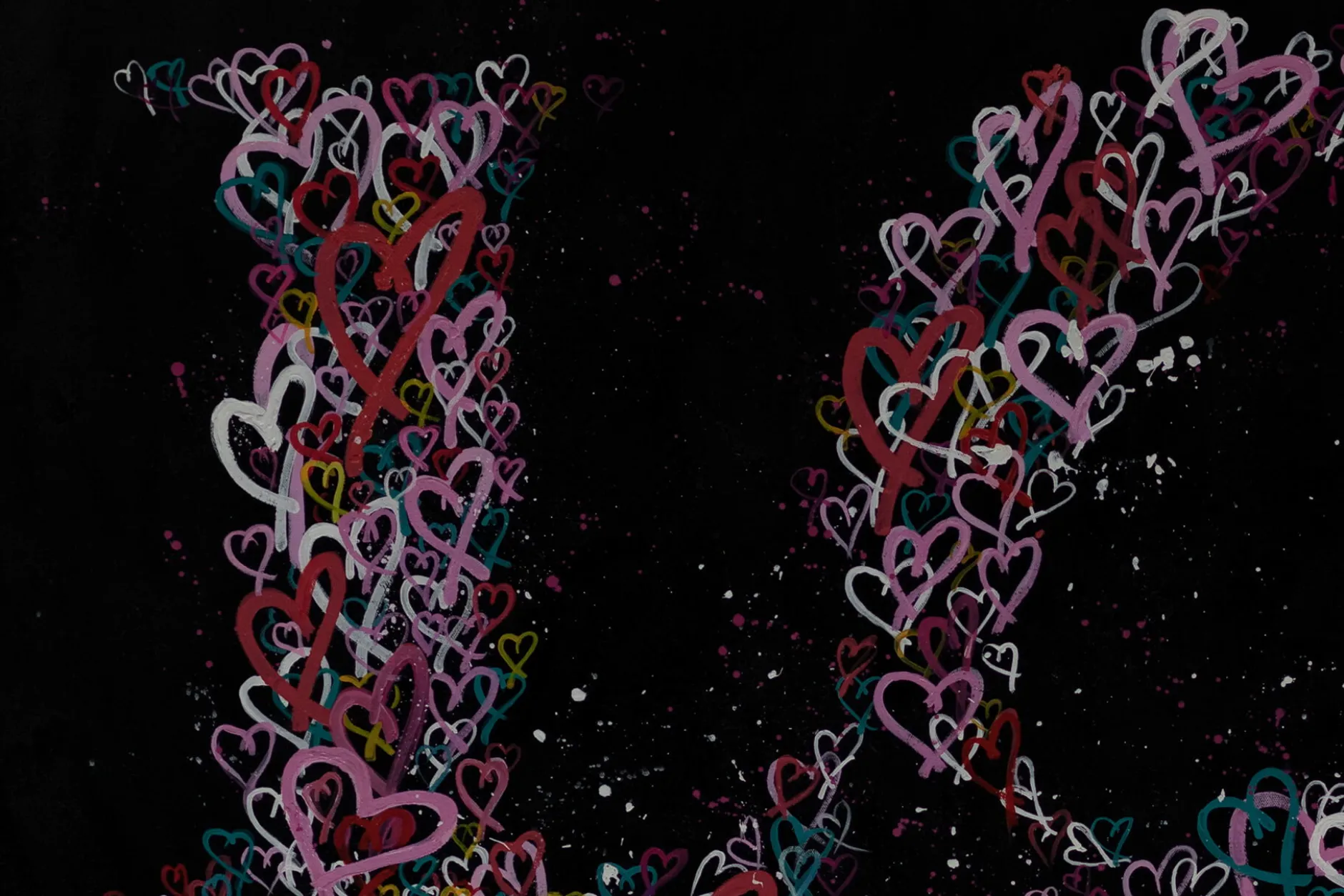 XXL Öl Gemälde 'Symphony of Love' | Handgemaltes Unikat