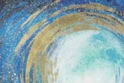 XXL Öl Gemälde 'Tantalising Whirlpool' | Handgemaltes Unikat