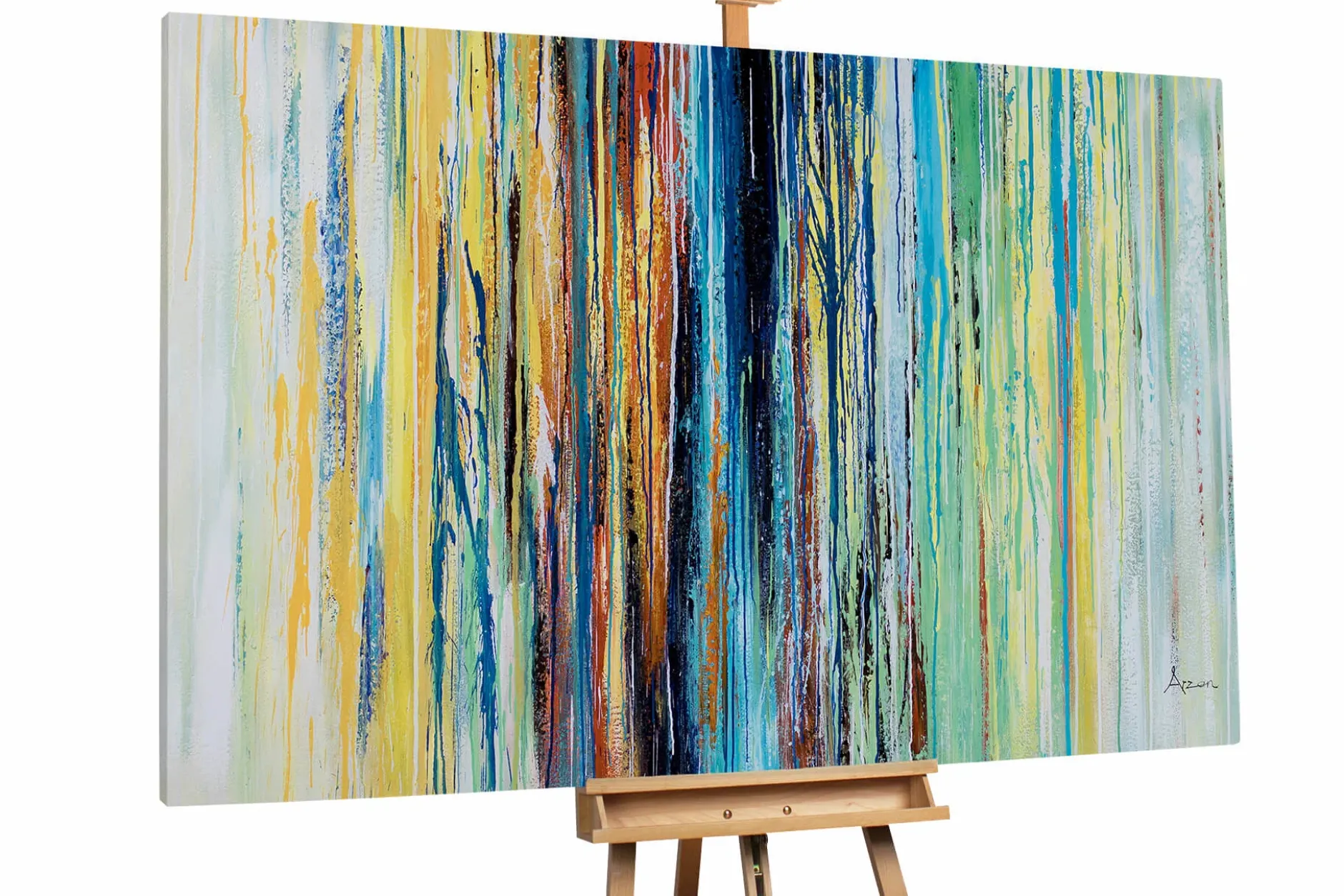 XXL Öl Gemälde 'Tanz der Gefühle' | Handgemaltes Unikat