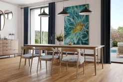 XXL Öl Gemälde 'Tempting Blossom' | Handgemaltes Unikat