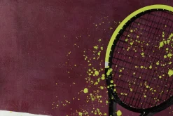 XXL Öl Gemälde 'Tennis Life' | Handgemaltes Unikat