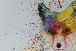 XXL Öl Gemälde 'The Fox's Colours' | Handgemaltes Unikat
