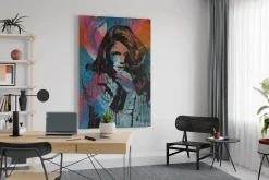 XXL Öl Gemälde 'The Look of Passion' | Handgemaltes Unikat