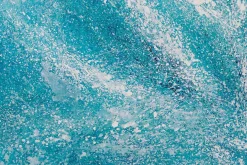 XXL Öl Gemälde 'The Outburst of Water' | Handgemaltes Unikat