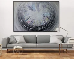 XXL Öl Gemälde 'The Portal' | Handgemaltes Unikat