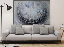 XXL Öl Gemälde 'The Portal' | Handgemaltes Unikat