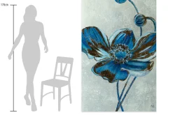 XXL Öl Gemälde 'The Unfolded Flower' | Handgemaltes Unikat