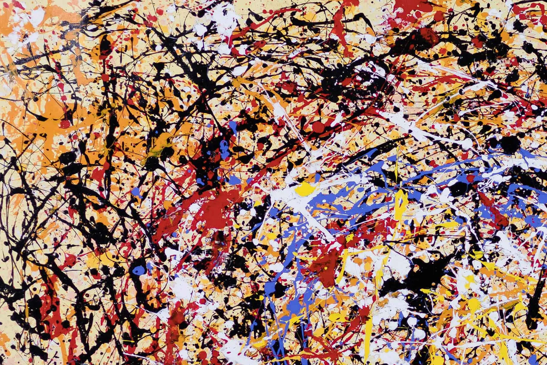XXL Öl Gemälde 'Thousand Miles' | Handgemaltes Unikat