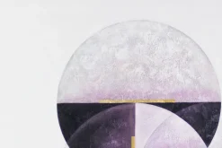 XXL Öl Gemälde 'Three Lunar Phases' | Handgemaltes Unikat