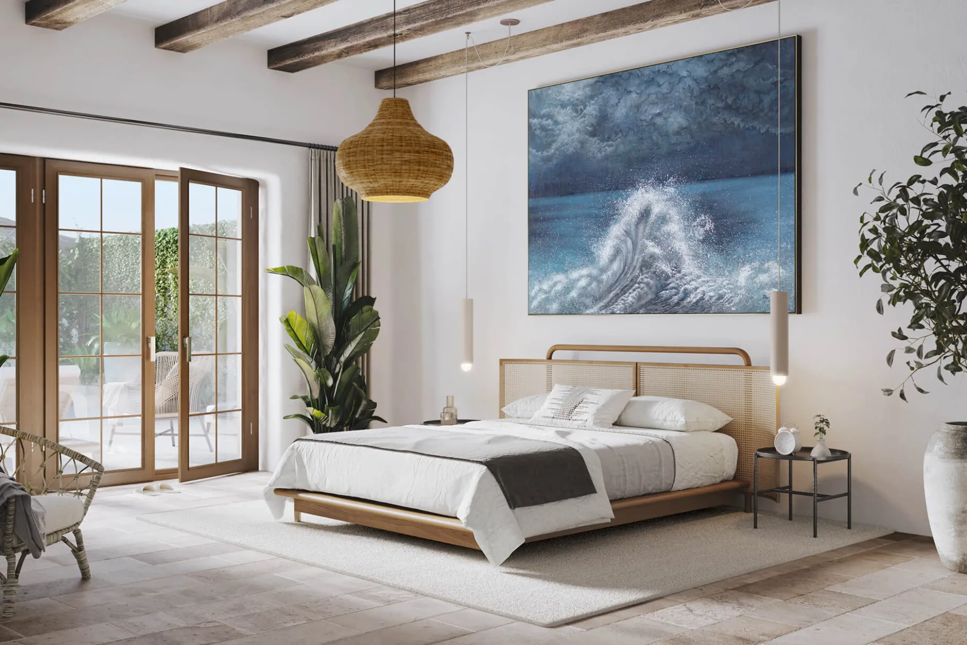 XXL Öl Gemälde 'Tobendes Unwetter' | Handgemaltes Unikat
