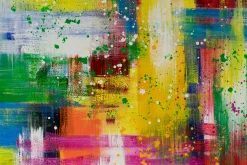 XXL Öl Gemälde 'Tor zum Regenbogen' | Handgemaltes Unikat