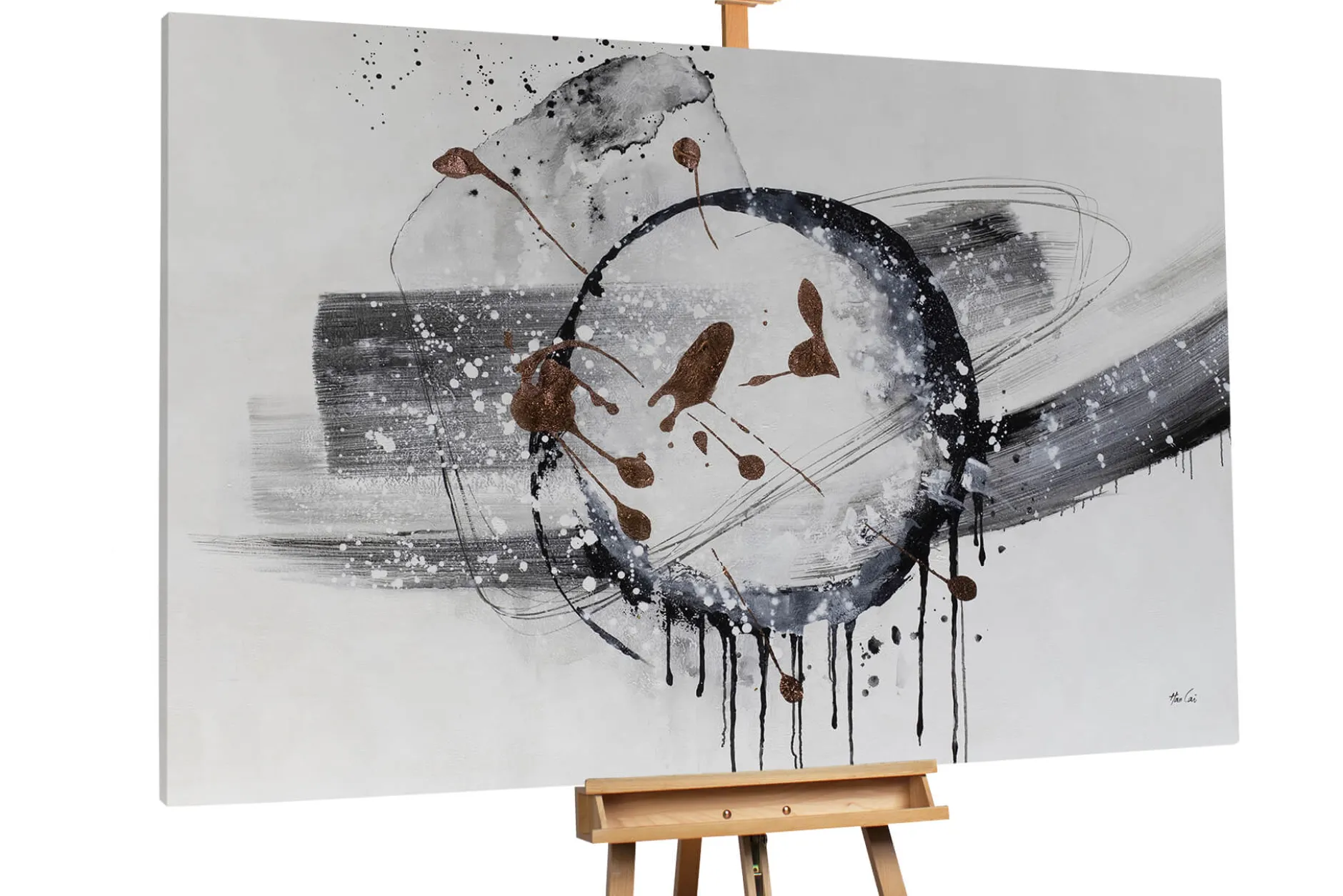 XXL Öl Gemälde 'Tor zum Universum' | Handgemaltes Unikat