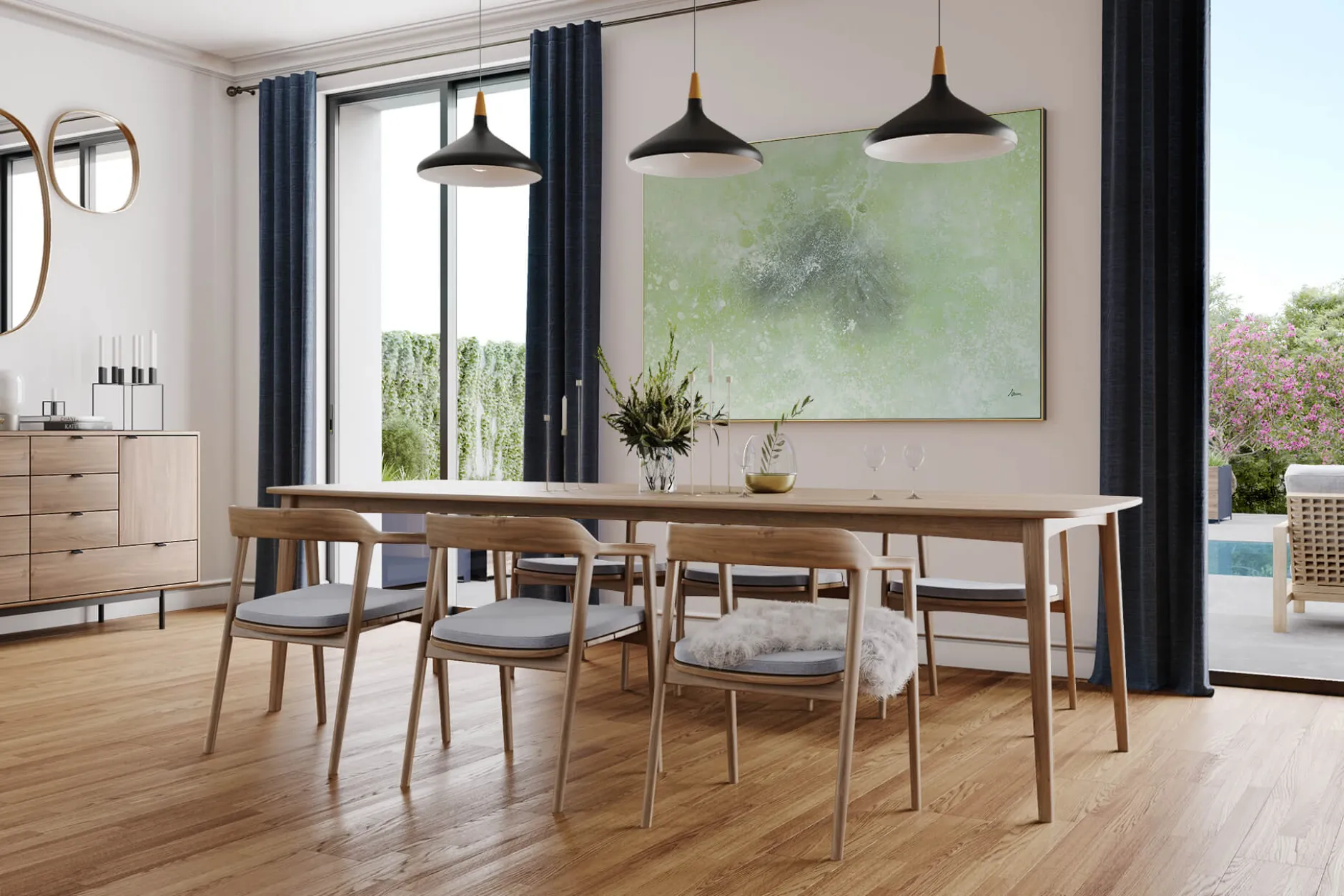 XXL Öl Gemälde 'To Stay Stylish' | Handgemaltes Unikat